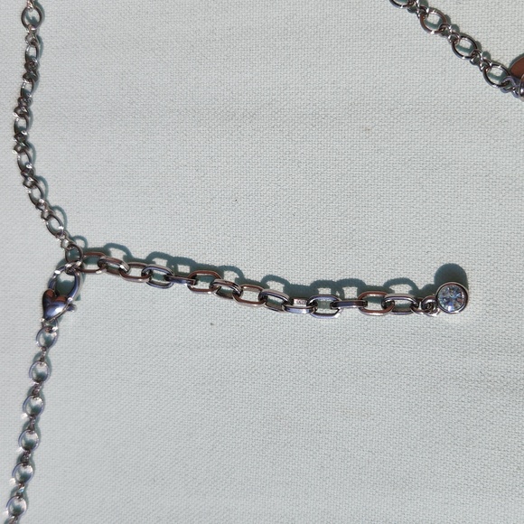 Dyrberg/Kern gunmetal charm necklace or bracelet - Picture 5 of 7